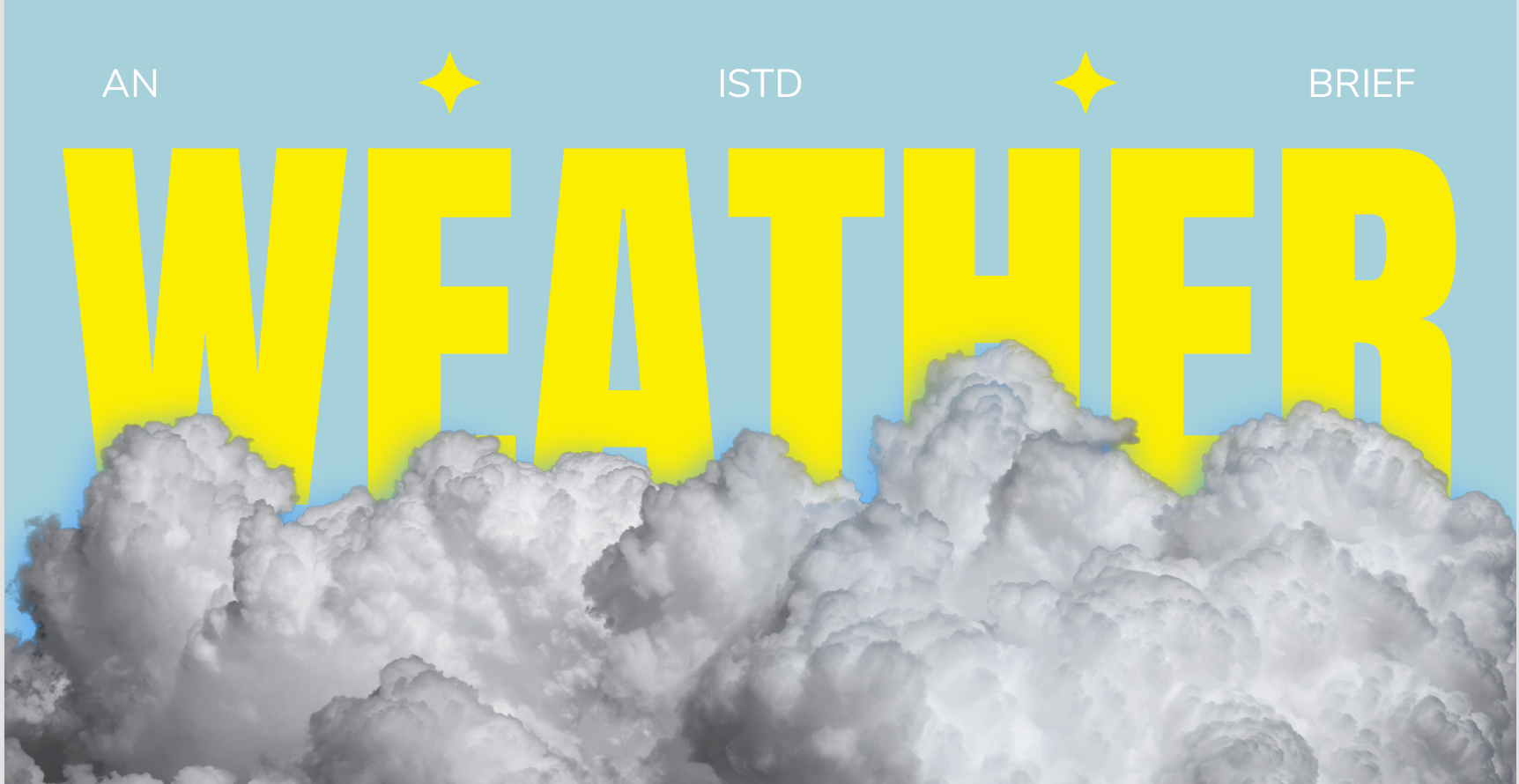 Weather Typography